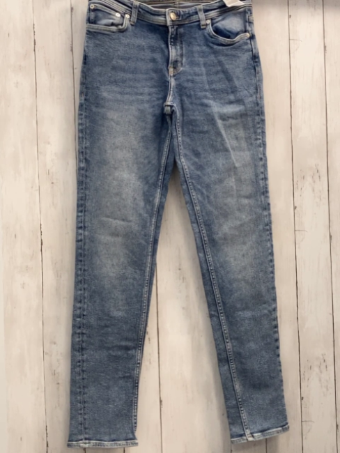 Jack & Jones  Hose  Gr. 176  blau Jeans Bund verstellbar 