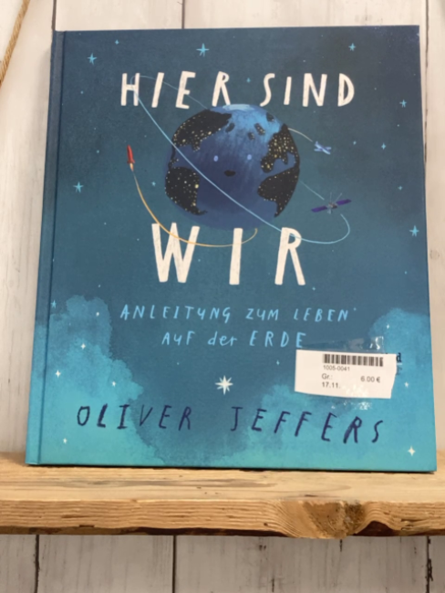  Buch Hier sind Wir Anleitung zum Leben auf der Erde 