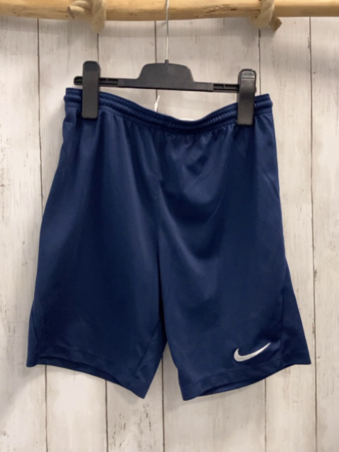 Nike  Sportshorts  Gr. 146/152  blau weißes Label 