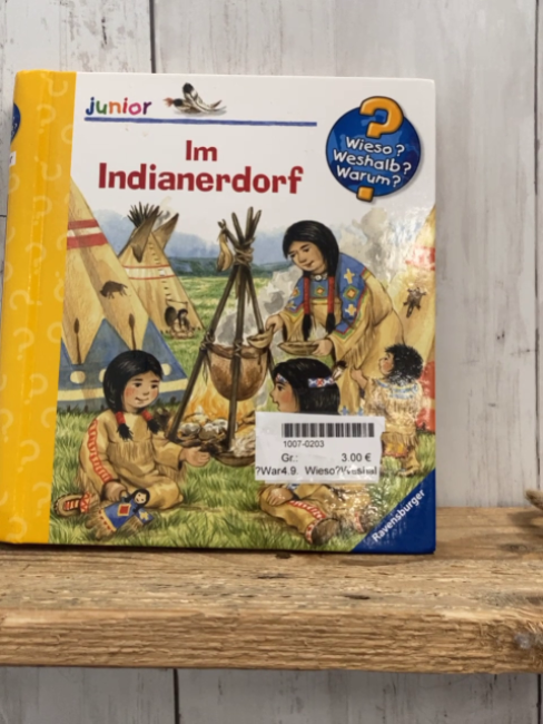 Wieso?Weshalb?Warum? Pappbuch  Im Indianerdorf 