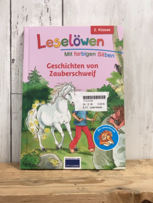 Leselöwen  Buch Gr. 2. Klasse  Geschichten von Zauberschweif 
