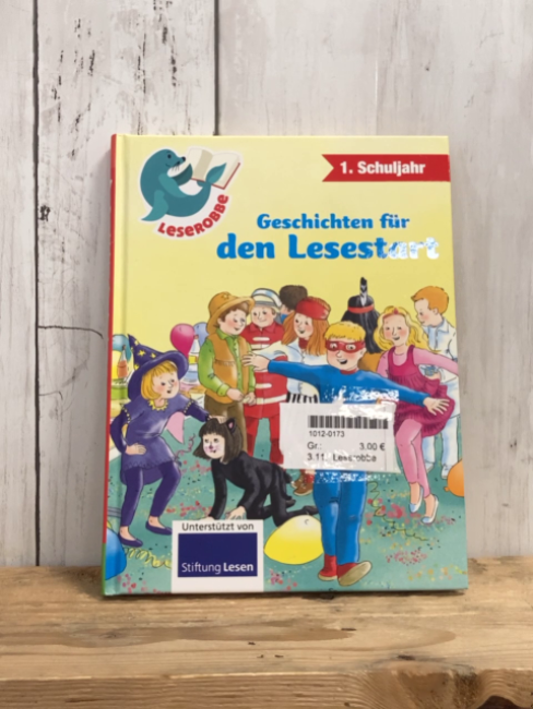 Leserobbe  Buch Geschichten für den Lesestart 