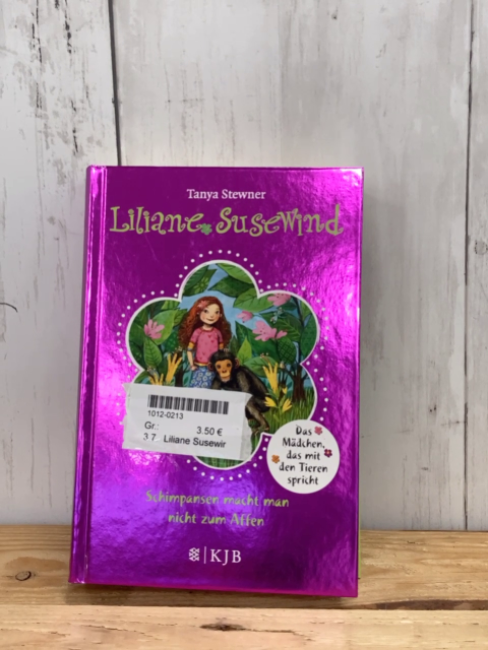 Liliane Susewind  Buch Schimpansen macht man nicht zum Affen 