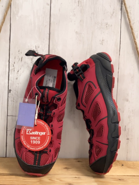 neu Kastinger  Schuhe  Gr. 38  rot schwarz NP 59,49€