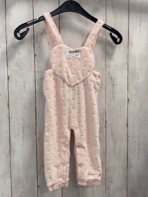 Guess  Latzhose  Gr. 74   rosa NIcky Herzen 