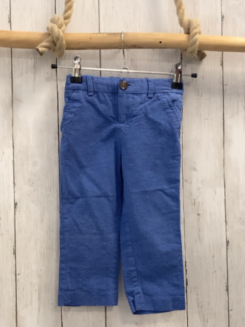 H&M Hose Gr. 92  blau Bund verstellbar 
