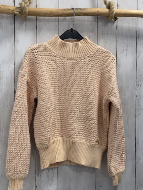 Guess  Pullover  Gr. 152  lachs rosa Fäden + transparente Pailetten 