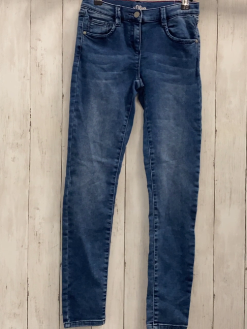 S´Oliver  Hose  Gr. 158  blau Jeans Bund verstellbar 