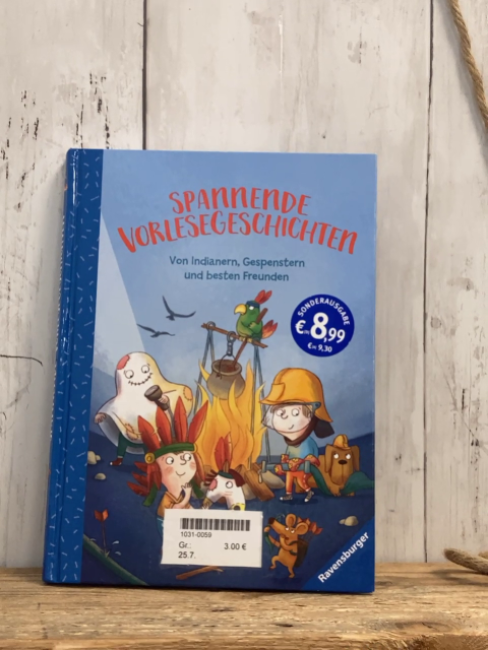   Buch Spannende Vorlesegeschichten von Indianern, Gespenstern und besten Freunden 