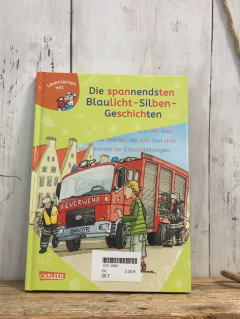  Buch Die spannendsten Blaulicht-Silben-Geschichten 