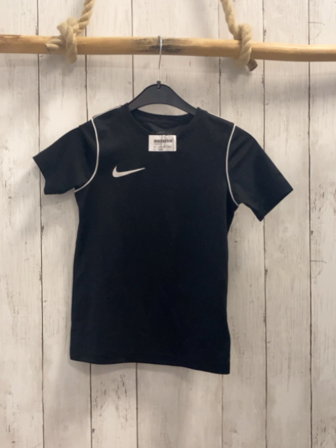 Nike  Sportshirt  Gr. 122/128  schwarz grauer Bund 