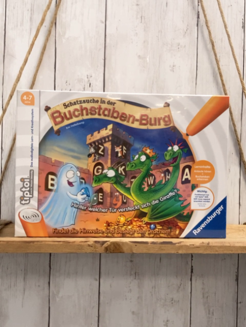 neu Tip Toi  Spiel  Schatzsuche in der Buchstaben-Burg 