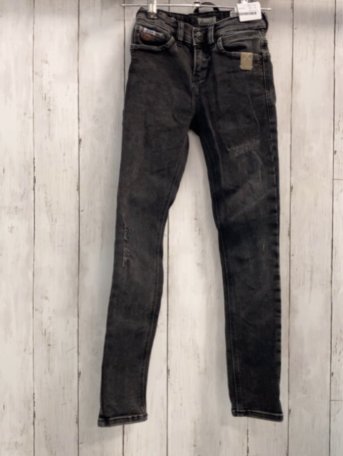 LTB  Hose  Gr. 134  grau Jeans Bund verstellbar 