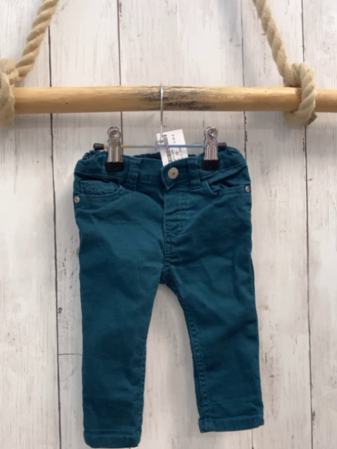 H&M  Hose  Gr. 68  petrol Bund verstellbar 