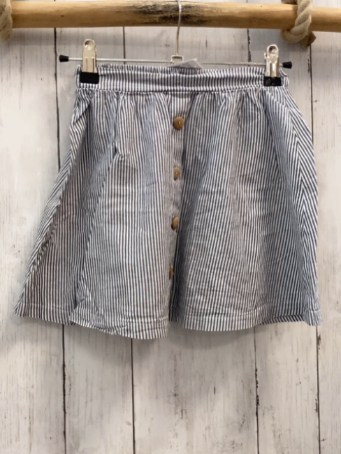 Alana Rock Gr. 104  blau weiß gestreift