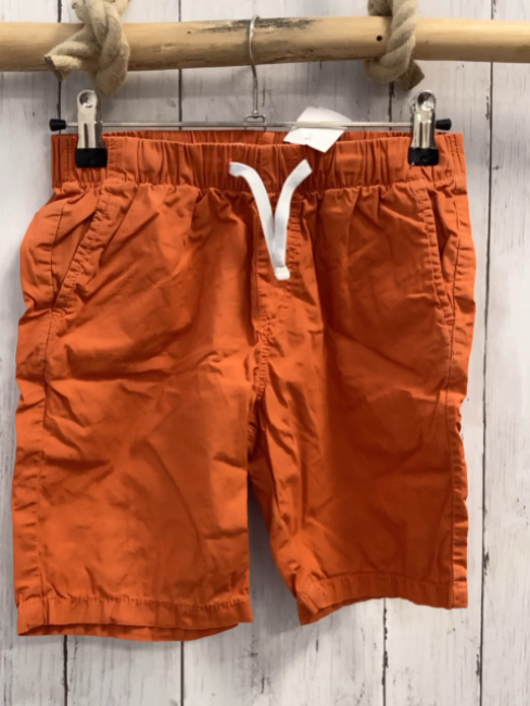 H&M Shorts Gr. 134  orange weiße Kordel