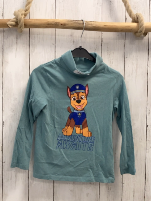   Rollkragenpulli Gr. 110  mint Paw Patrol 
