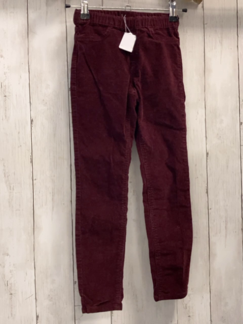 H&M Jeggings Gr. 122  weinrot Kord 