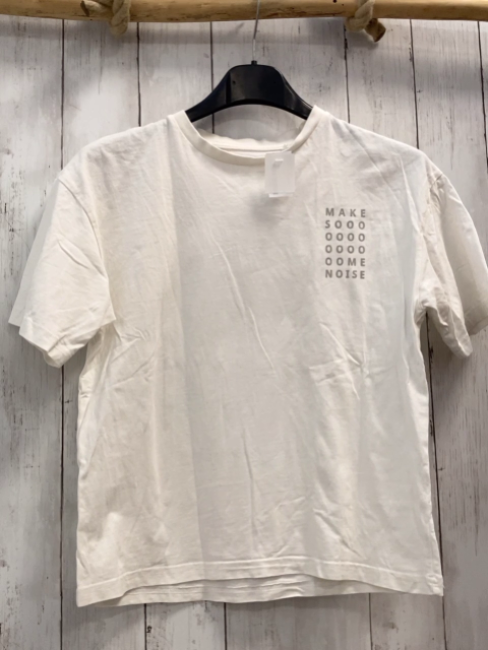 Reserved  T-Shirt  Gr. 146  weiß grauer Druck 