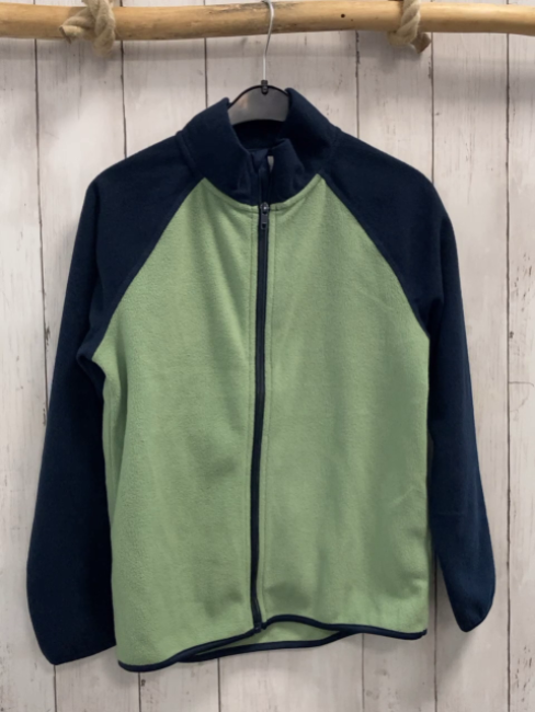 H&M  Fleecejacke  Gr. 134/140  blau mint 
