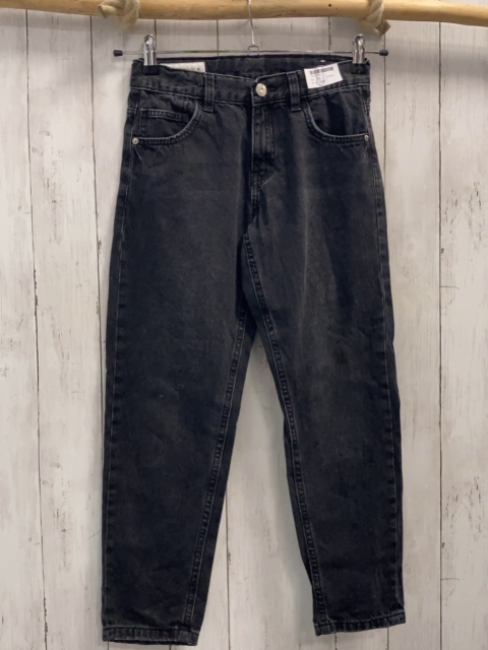 Zara  Hose  Gr. 152  grau Jeans Bund verstellbar 