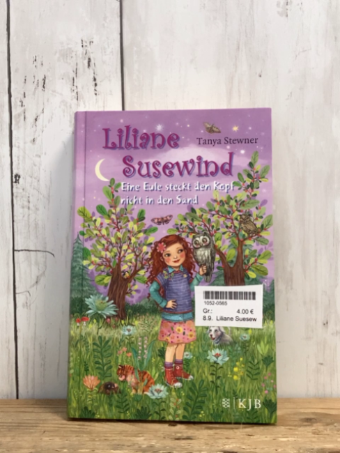 Liliane Suesewind  Buch Eine Eule steckt den Kopf nicht in den Sand 