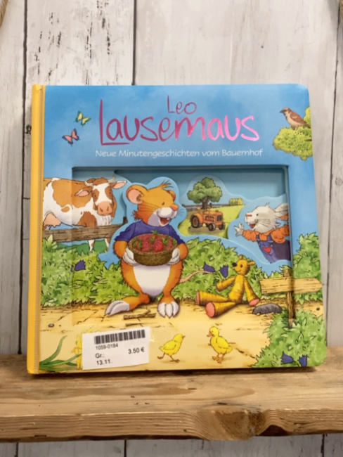  Pappbuch Leo Lausemaus Neue Minutengeschichten vom Bauernhof  