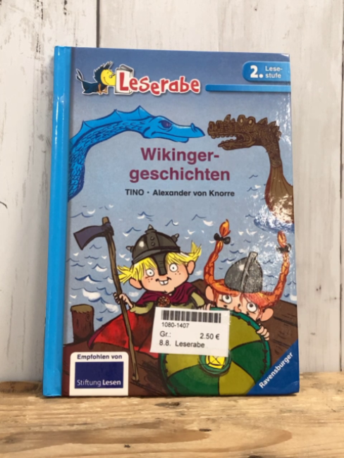 Leserabe  Buch Wikingergeschichten 