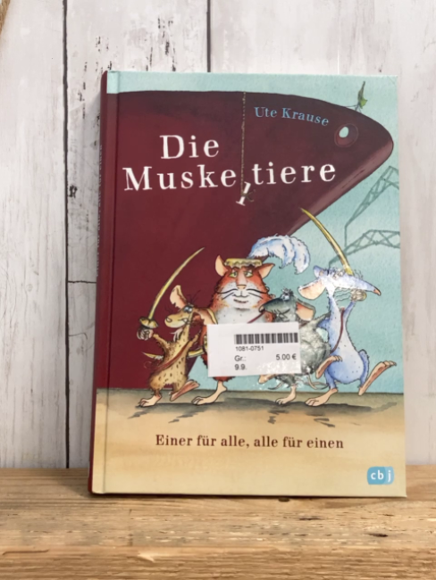   Buch Die Muske(l)tiere Einer für alle, alle für einen 