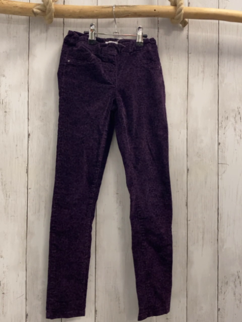 Vertbaudet  Jeggings  Gr. 128  lila Blumen 