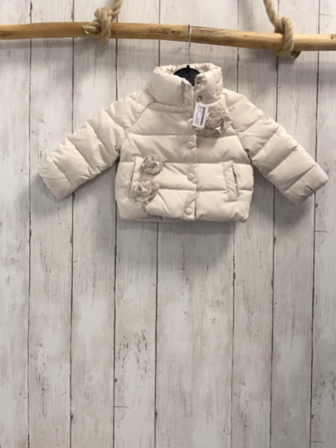 paper Moon Jacke Gr. 68  beige Rosetten