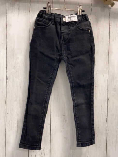 Sinsay  Hose  Gr. 104  grau Jeans Bund verstellbar 