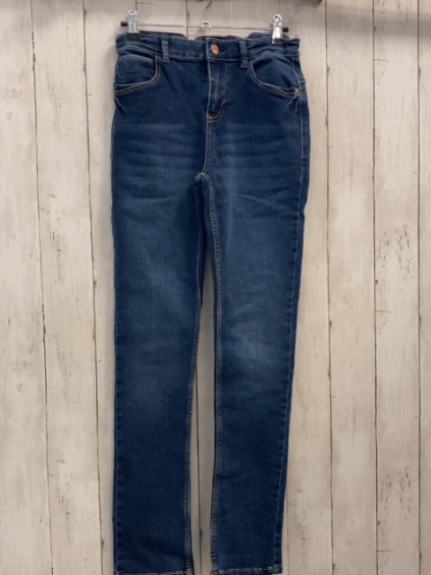 Okaidi Hose Gr. 164  blau Jeans Bund verstellbar