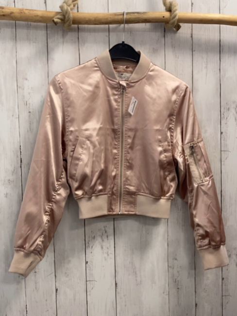 H&M Jacke Gr. 152  rosa glänzend