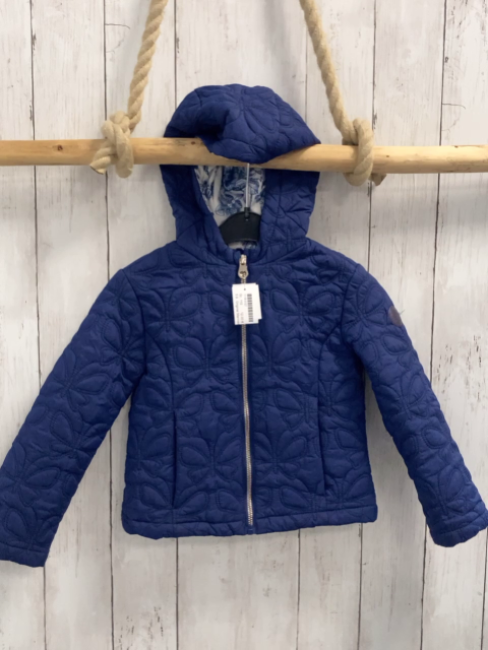 Original Marines  Jacke  Gr. 110  blau Schmetterlinge Kapuze 