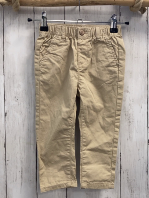   Hose  Gr. 86  beige Gummizugbund 