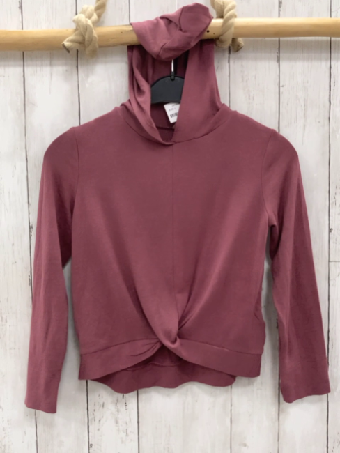 Oshkosh  Langarmshirt  Gr. 128  altrosa Kapuze 