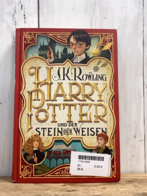   Buch Harry Potter und der Stein der Weise