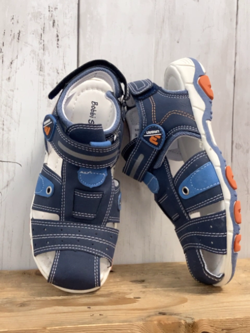 Bobbi Shoes Sandalen Gr. 30  blau hellblau