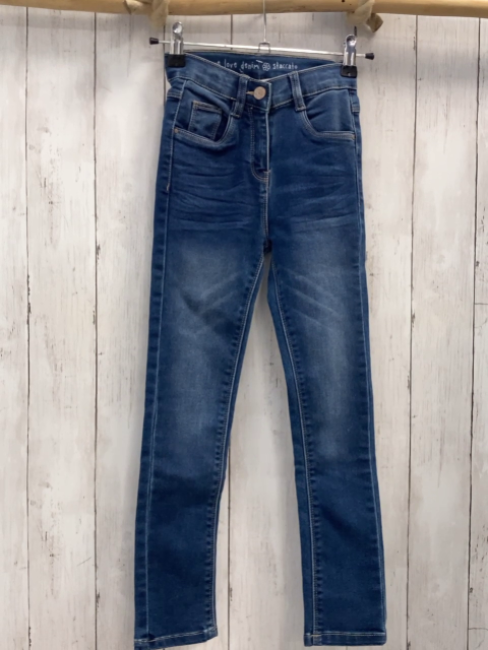 Staccato  Hose  Gr. 128  blau Jeans Bund verstellbar 