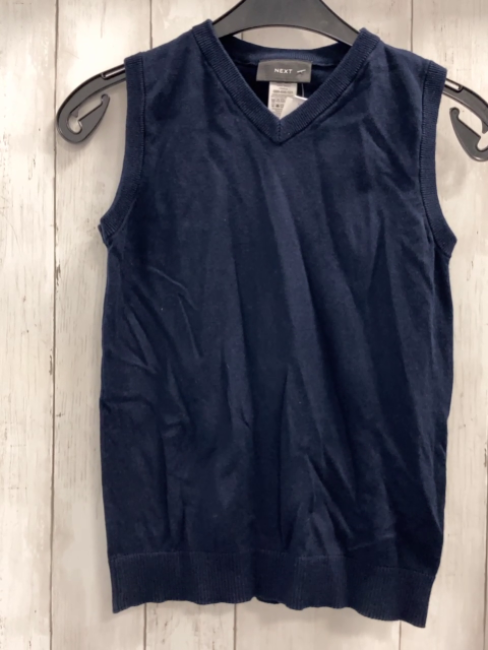 Next Pullunder Gr. 140  blau Strick