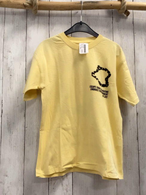 Zara  T-Shirt  Gr. 134  gelb schwarze Schrift 