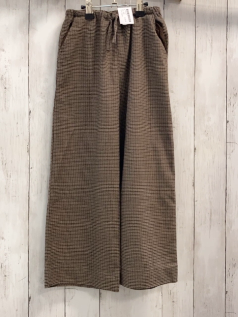 Zara  Hose  Gr. 122  braun dunkelgrau kariert 