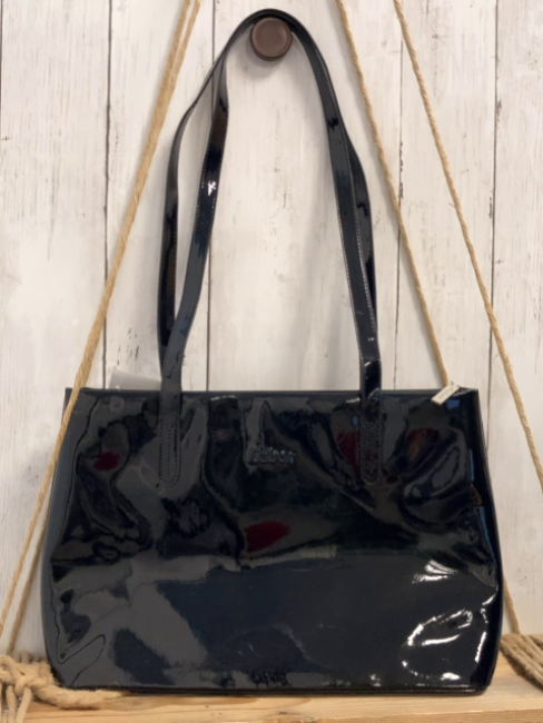 neu Gabor  Tasche  schwarz Lack Breite 37 cm Höhe 23,5 cm