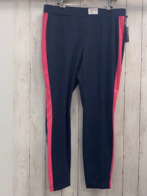 Brax Golf  Sportleggings  Gr. 44  schwarz pink Seitenstreifen 
