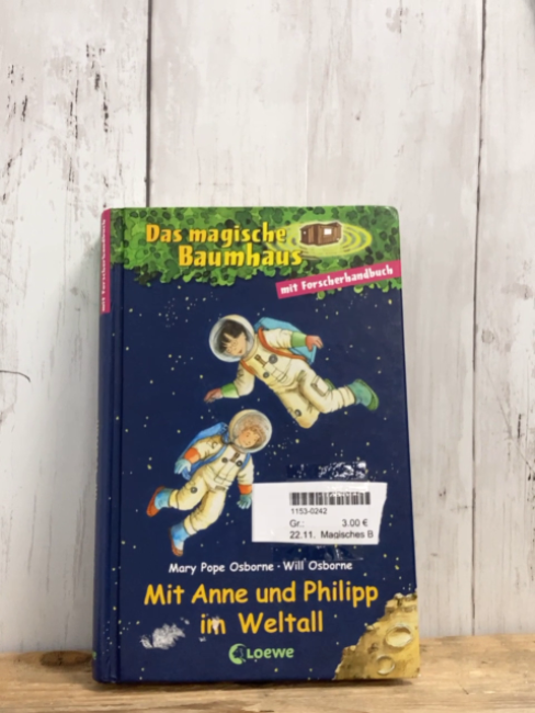 Magisches Baumhaus  Buch Mit Anne und Philipp im Weltall 