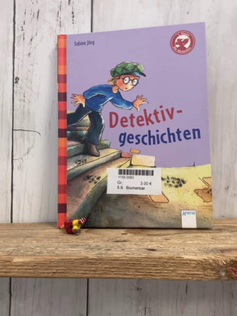 Bücherbär  Buch Detektivgeschichten 