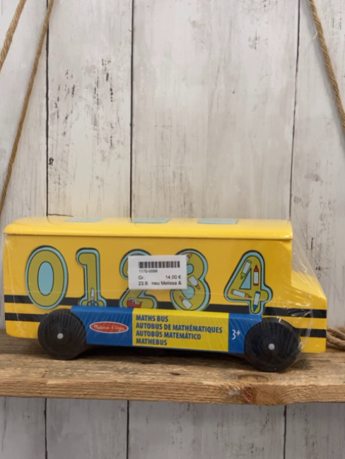 neu Melissa & Doug  Holzspielzeug  Mathebus