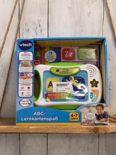 V-Tech  Plastikspielzeug ABC-Lernkartenspaß 