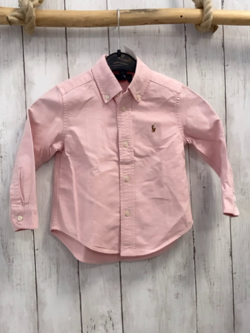 Ralph Lauren Hemd Gr. 92  rosa meliert